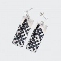 Kalimana Silver Earrings