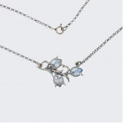 Silver set Lily of the Valley