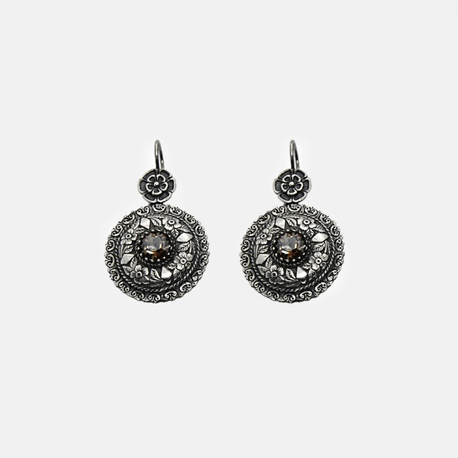 Silver earrings Aida