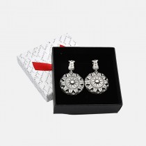 Silver earrings Fiala