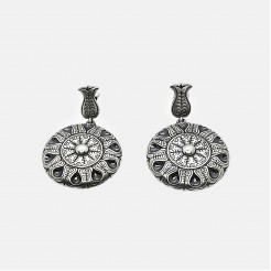 Silver earrings Fiala