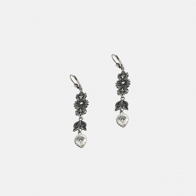 Silver earrings Antique