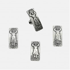 Silver Nestinarka set