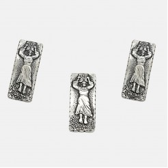 Silver Nestinarka set