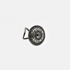 Aida silver ring