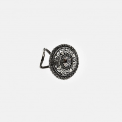 Aida silver ring