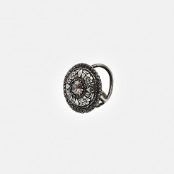 Aida silver ring