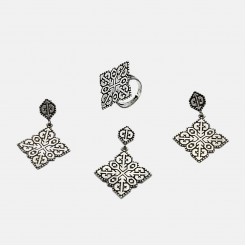 Harmony silver set