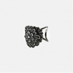 Ethno silver ring