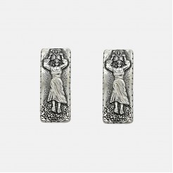 Silver earrings Nestinarka
