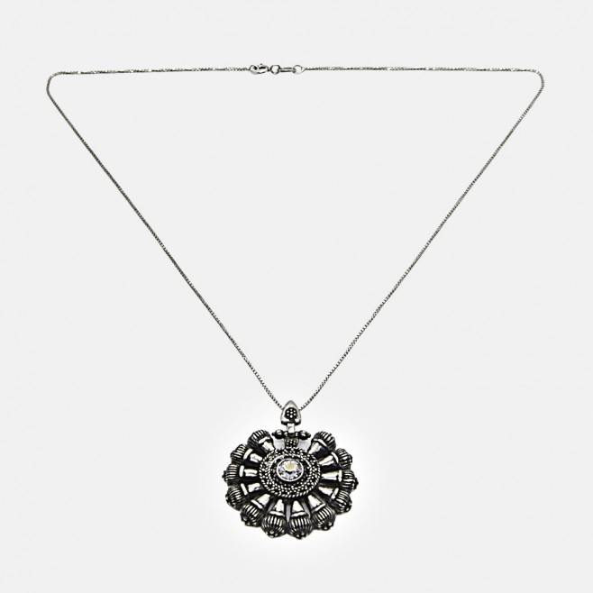 Silver necklace Antique III century
