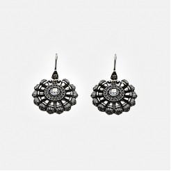 Silver earrings Antique III century