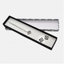Silver cookie set