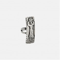 Silver Nestinarka ring