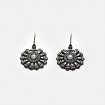 Silver earrings Antique III century