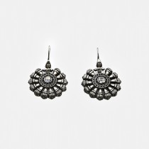 Silver earrings Antique III century