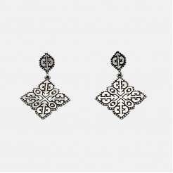 Silver earrings Harmony