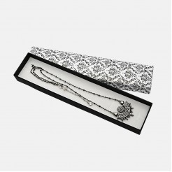 Silver necklace Fertility double