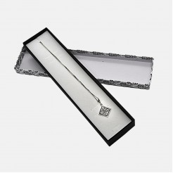 Silver medallion Cook flower