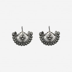 Silver earrings Birds of happiness