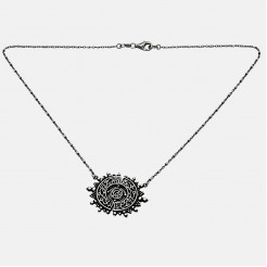 Silver Fertility Necklace (Round)