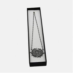 Silver Fertility Necklace (Round)