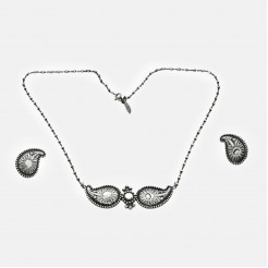 Silver Buckles Set