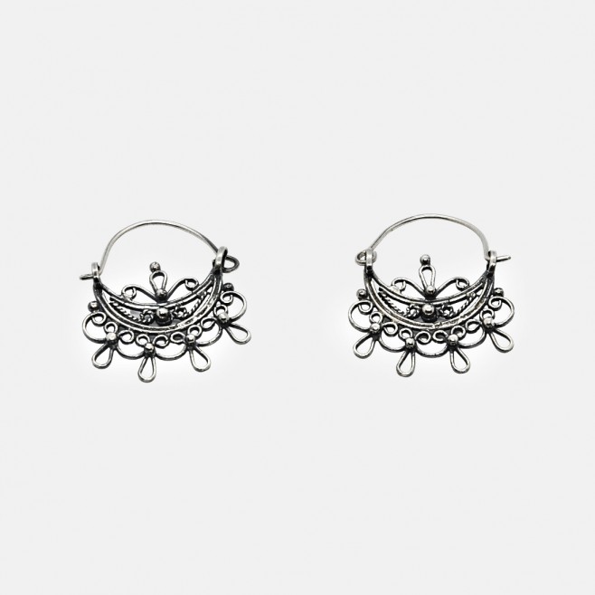 Silver earrings Bulgarian