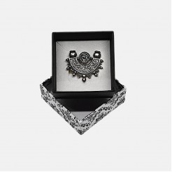 Silver Fertility Ring (semicircle)