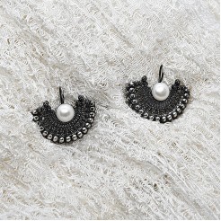 Silver earrings Ancient Jerusalem
