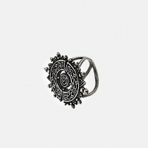 Silver Fertility Ring (Round)