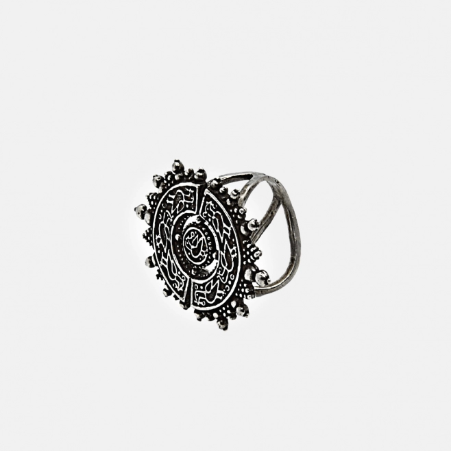 Silver Fertility Ring (Round)