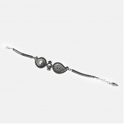 Silver bracelet Buckles