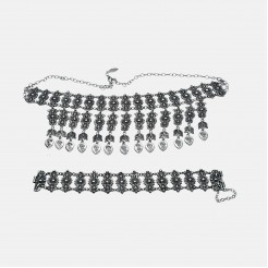 Silver necklace Antique