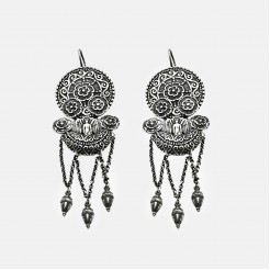 Silver Earrings Thracian Princess - model 2
