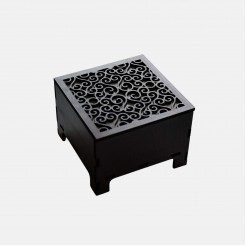 Wooden Gift box with ornaments