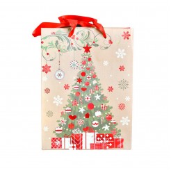 Christmas bag with Christmas Tree L