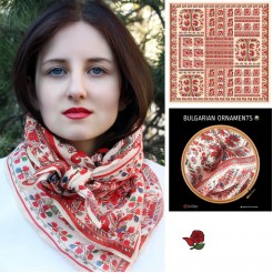 Cotton Scarf Zhivka 90*90