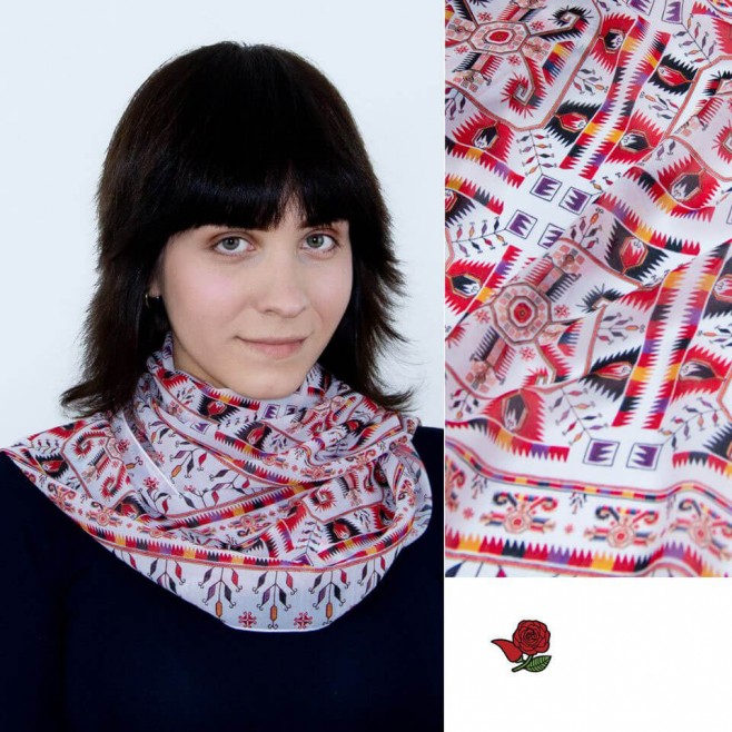 Ladies' scarf Maria, chiffon 160x45