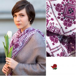 Lady's scarf Veska Lux, chiffon 160/45