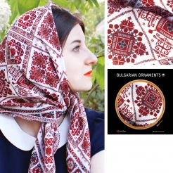 Lady's scarf Veska, 85x85
