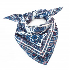 Lady's scarf Veska The Sea, 85x85