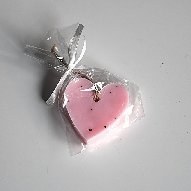 Pink Soap Heart