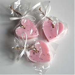 Pink Soap Heart