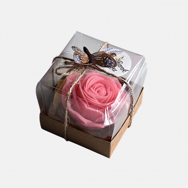 Розова Сапунена Роза - подарък за 8 март