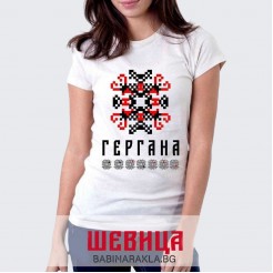 Ladies T-shirt with embroidery GERGANA