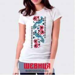 Ladies T-shirt with embroidery 008