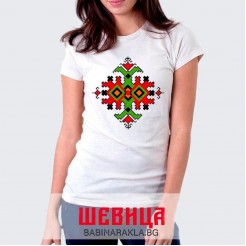 Ladies T-shirt with embroidery 013