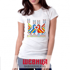 Ladies T-shirt with embroidery 032