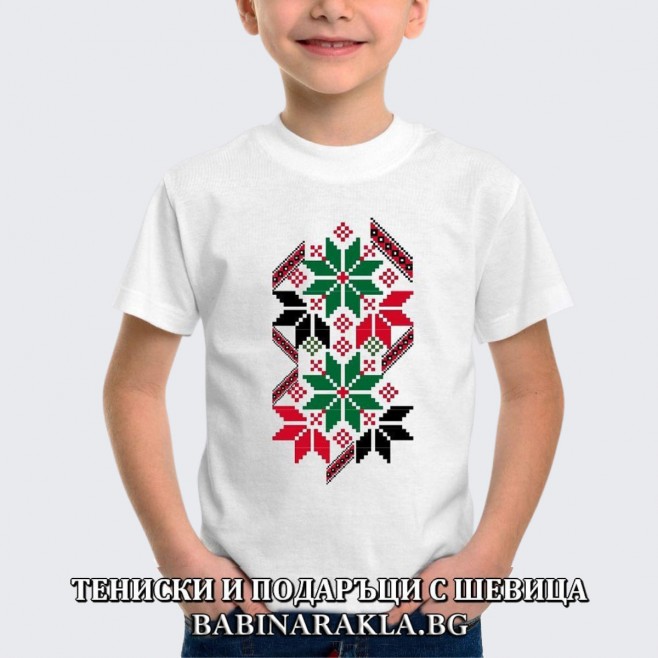 Children's T-shirt with embroidery 002